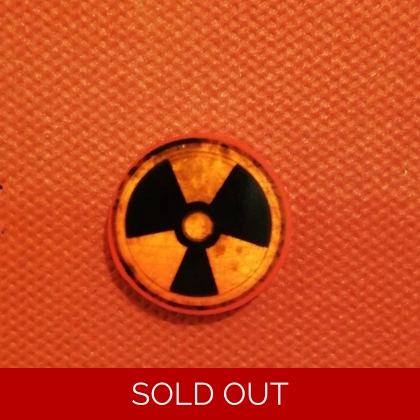 Duke Nukem pin badge - logo